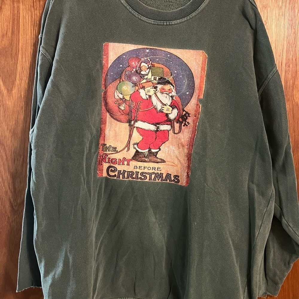 Green Christmas Sweatshirt